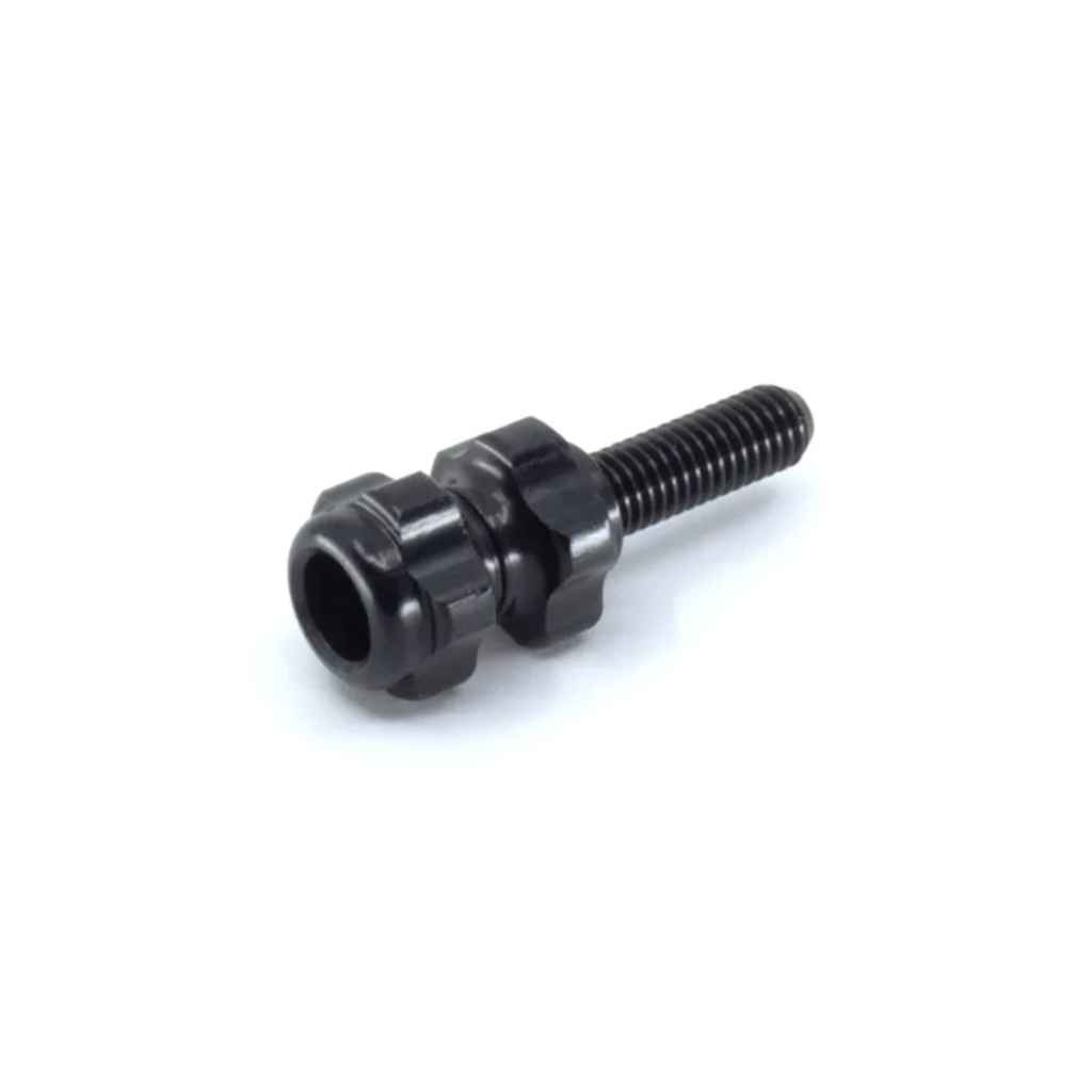 PAUL* baby groovy barrel adjusters (black/single) - BLUE LUG