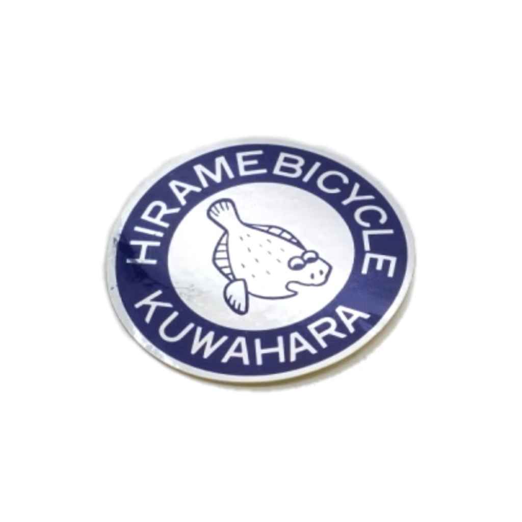 KUWAHARA* hirame bicycle sticker set (2pcs) - BLUE LUG ONLINE STORE
