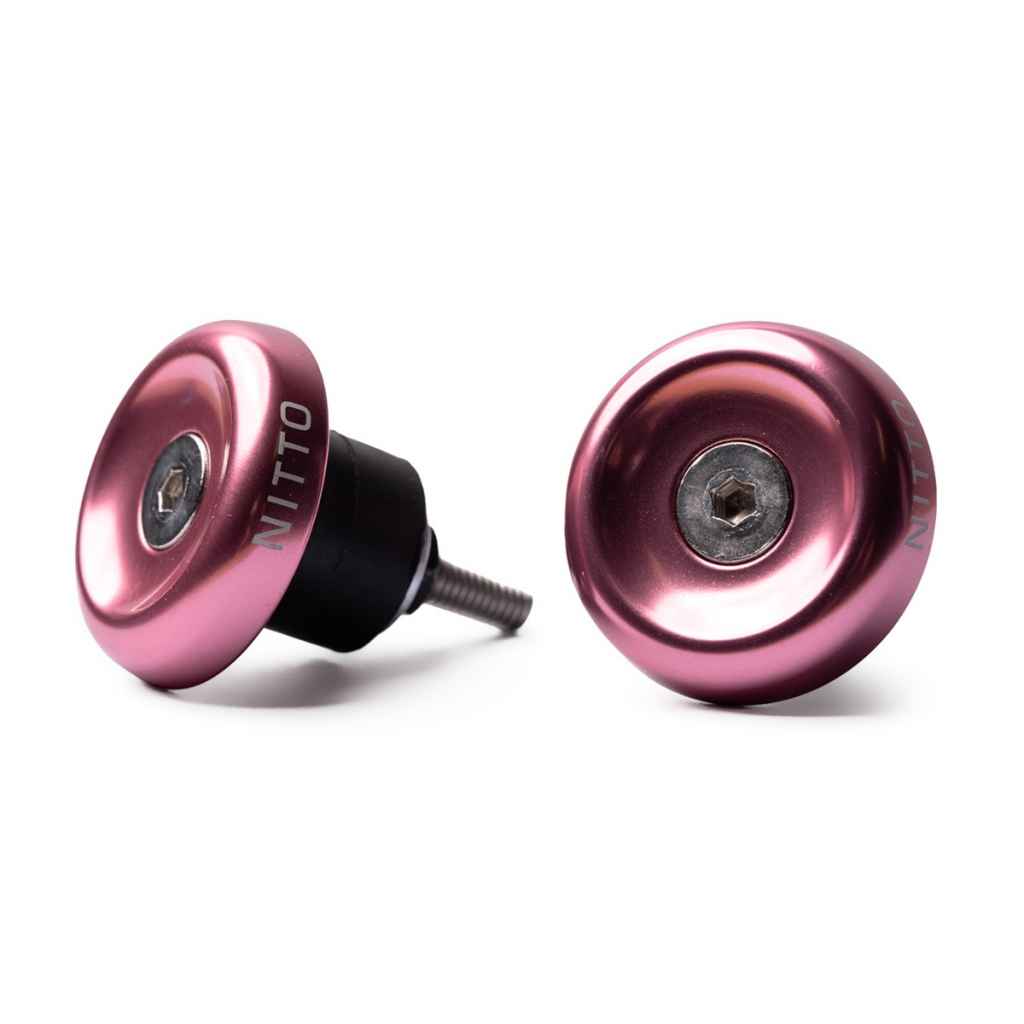 NITTO* FW-25 large bar end (pink) - BLUE LUG ONLINE STORE