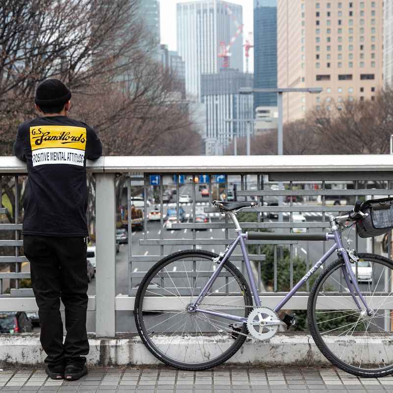 BLUE LUG* frame pad (navy) - BLUE LUG ONLINE STORE