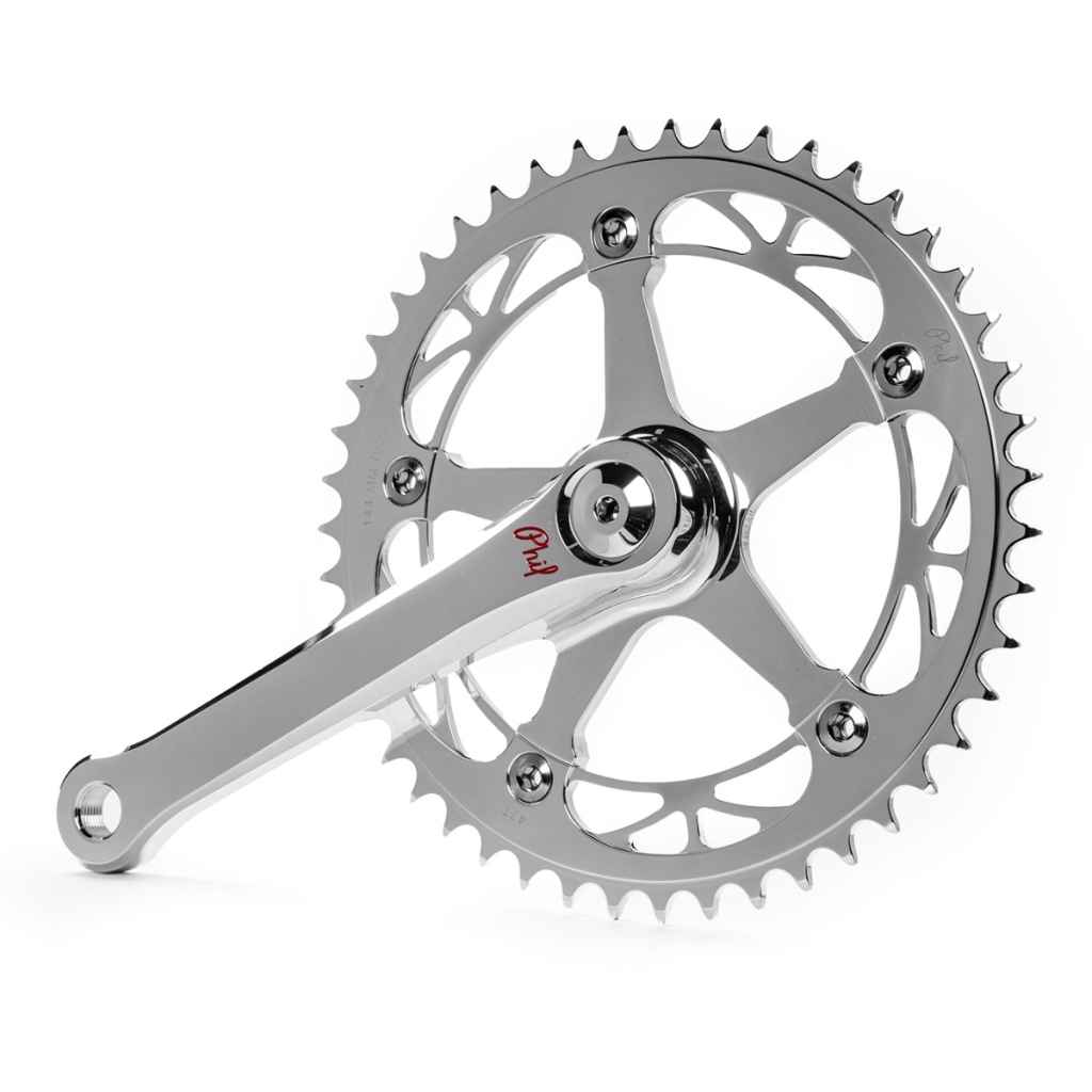PHILWOOD* track crank group set (silver) - BLUE LUG ONLINE STORE