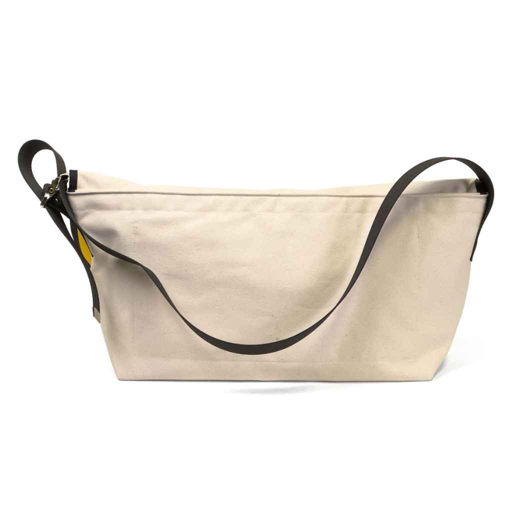 DE MARTINI* 3602 messenger bag (canvas natural) - BLUE LUG ONLINE