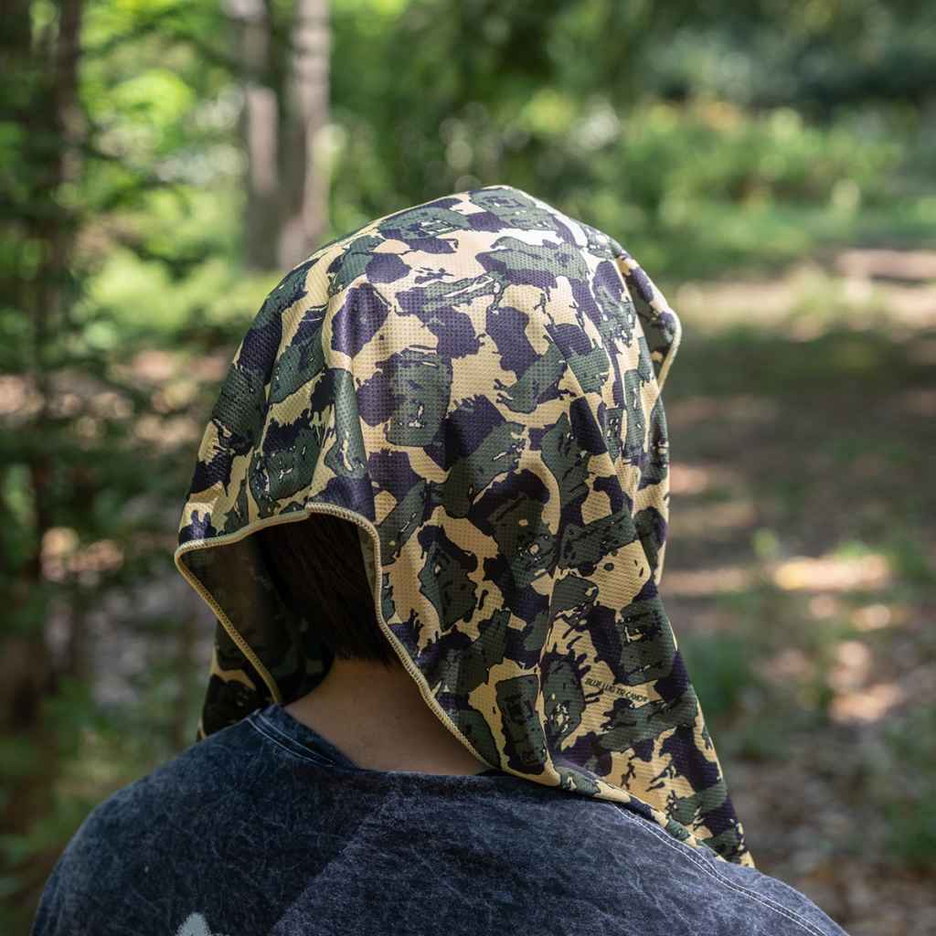 BLUE LUG* dry towel (TR camo) - BLUE LUG ONLINE STORE