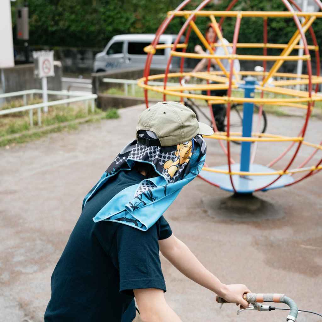 BLUE LUG* dry towel (survival blue) - BLUE LUG ONLINE STORE