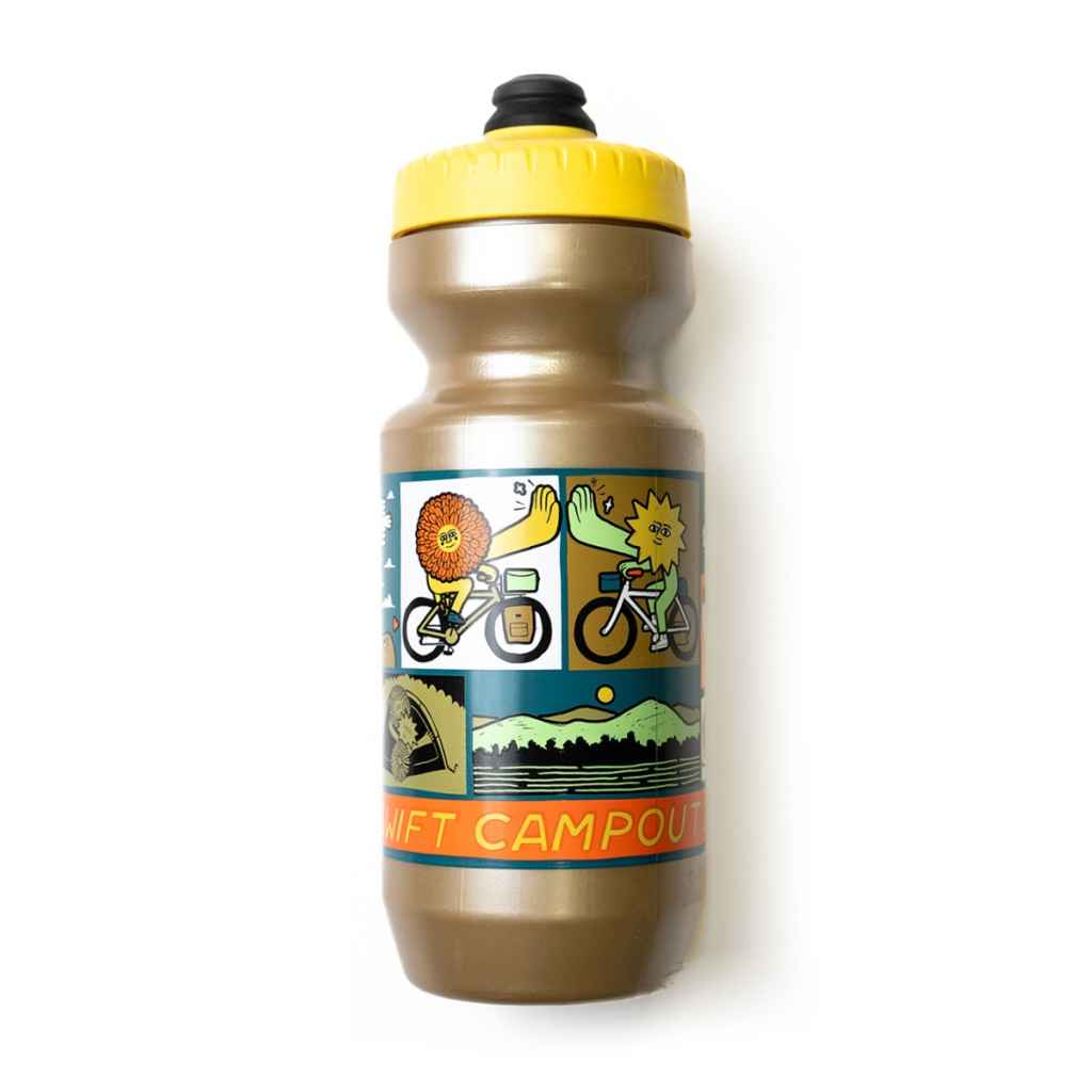 SWIFT INDUSTRIES* campout 2025 water bottle - BLUE LUG