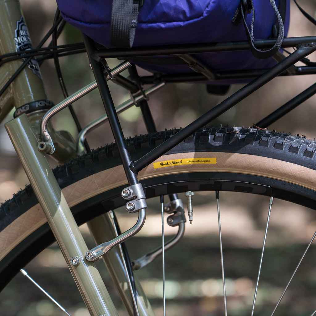 Bruce Gordon Rock'n Road 700×48c 2セット BRUCE GORDON* rock n' road 700×48c tire (black/gumwall) - BLUE LUG