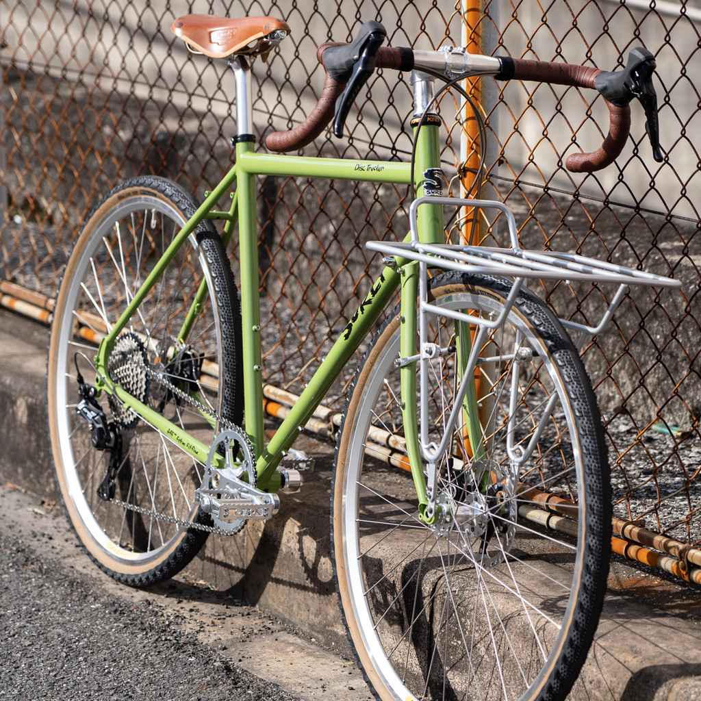 somaさん専用 SOMA* porteur rack deluxe alminium (silver) - BLUE LUG
