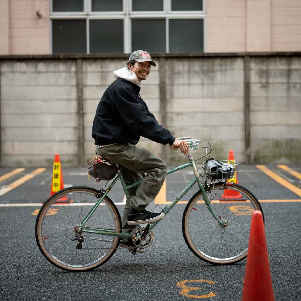 RIVENDELL* charlie h. gallop frame set (dark orange) - BLUE LUG