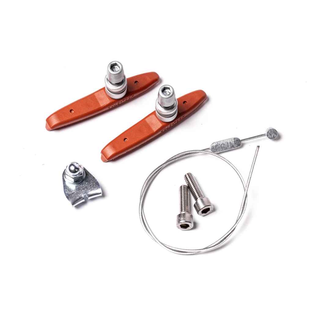 PAUL* racer brake Braze-on (silver) - BLUE LUG ONLINE STORE