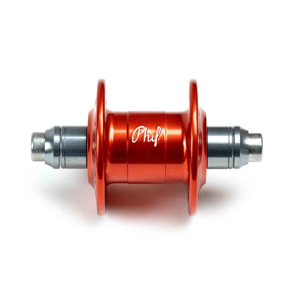大人気アイテム flange narrow PHILWOOD* hub BLUE - orange/28H) (LTD front パーツ