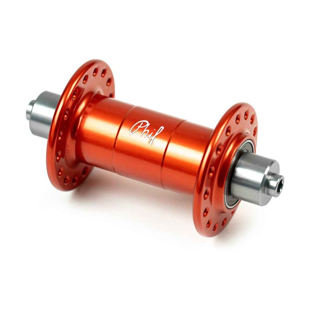PHILWOOD* high flange track hub rear (black/single cog