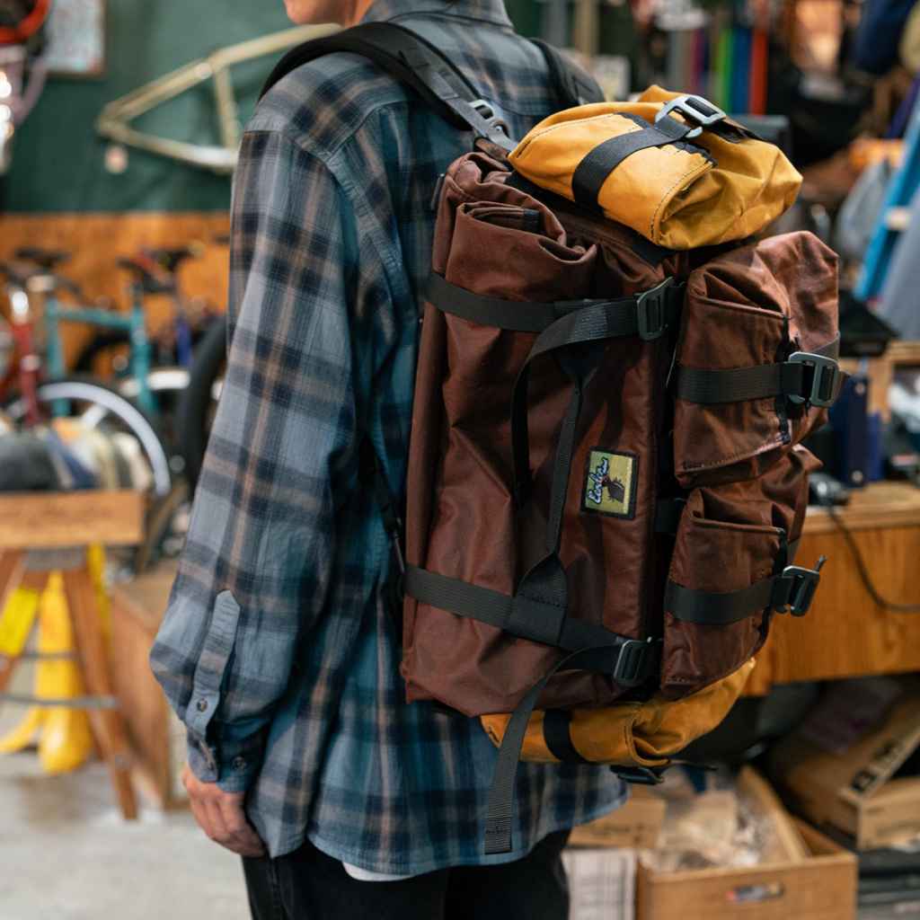EERDER METAAL* bag pokets (vintage chestnut) - BLUE LUG ONLINE STORE