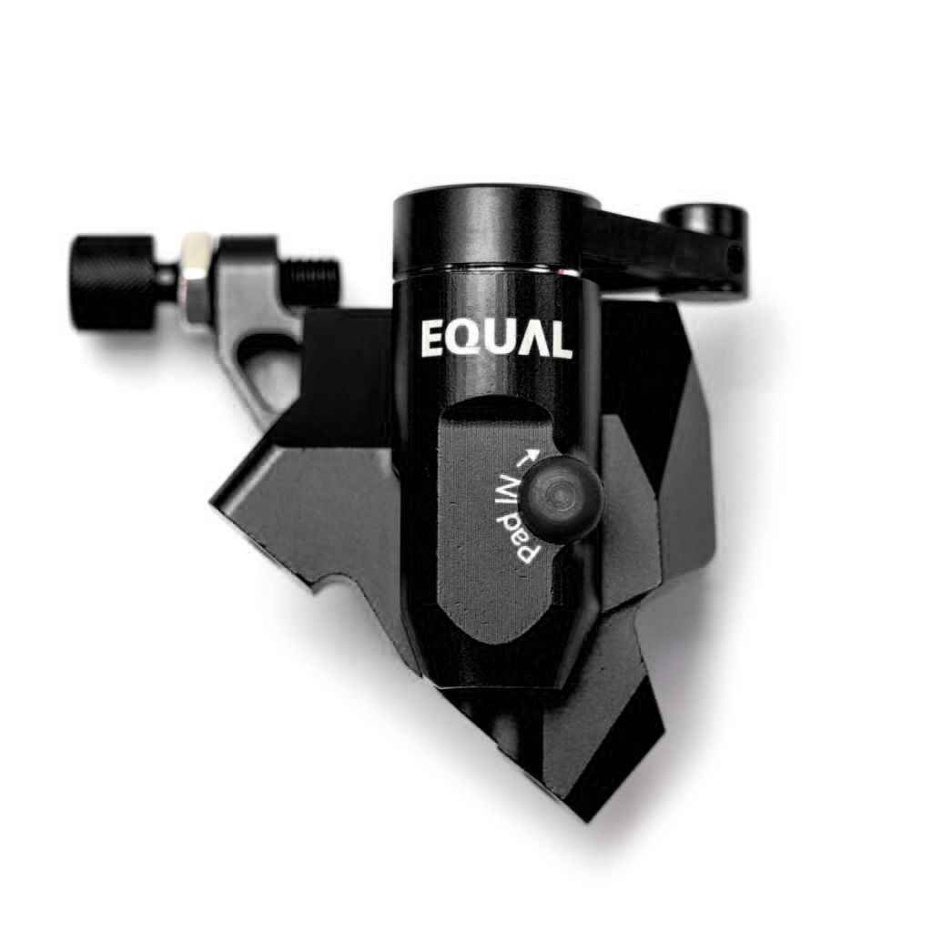 EQUAL* flat mount disc brake (black) - BLUE LUG ONLINE STORE