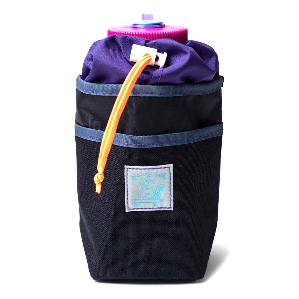 BLUE LUG* stem pouch (x-pac black/black) - BLUE LUG ONLINE STORE