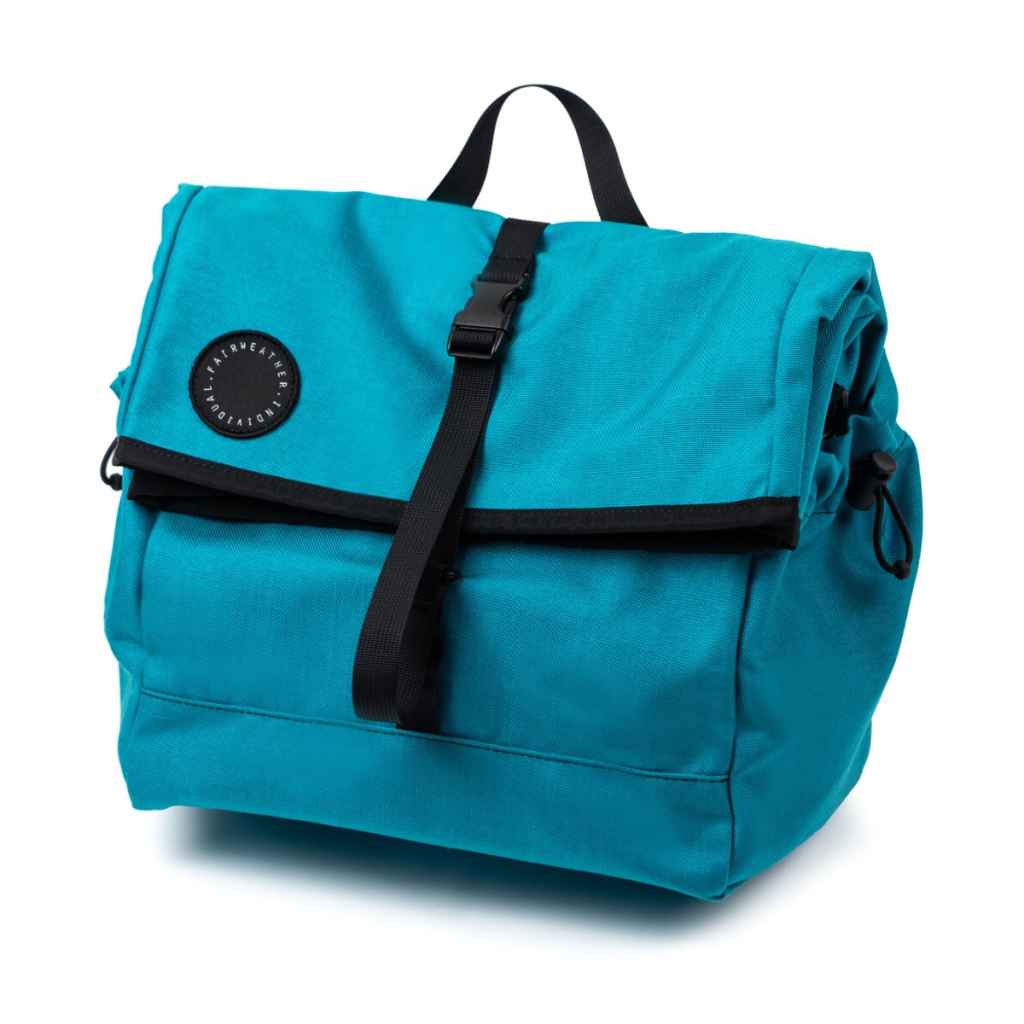 FAIRWEATHER* brompton bag mini (turquoise) - BLUE LUG ONLINE