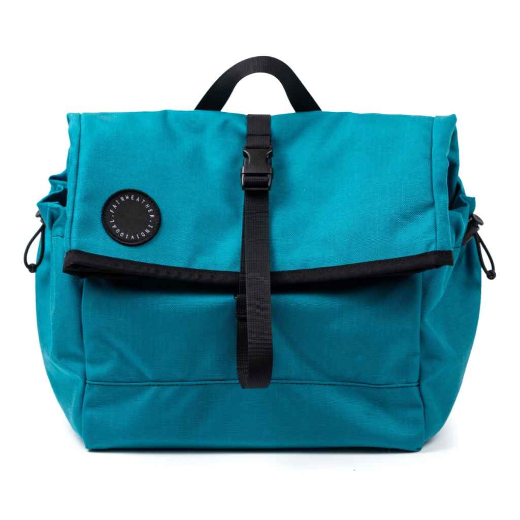 FAIRWEATHER* brompton bag (wax black) - BLUE LUG GLOBAL