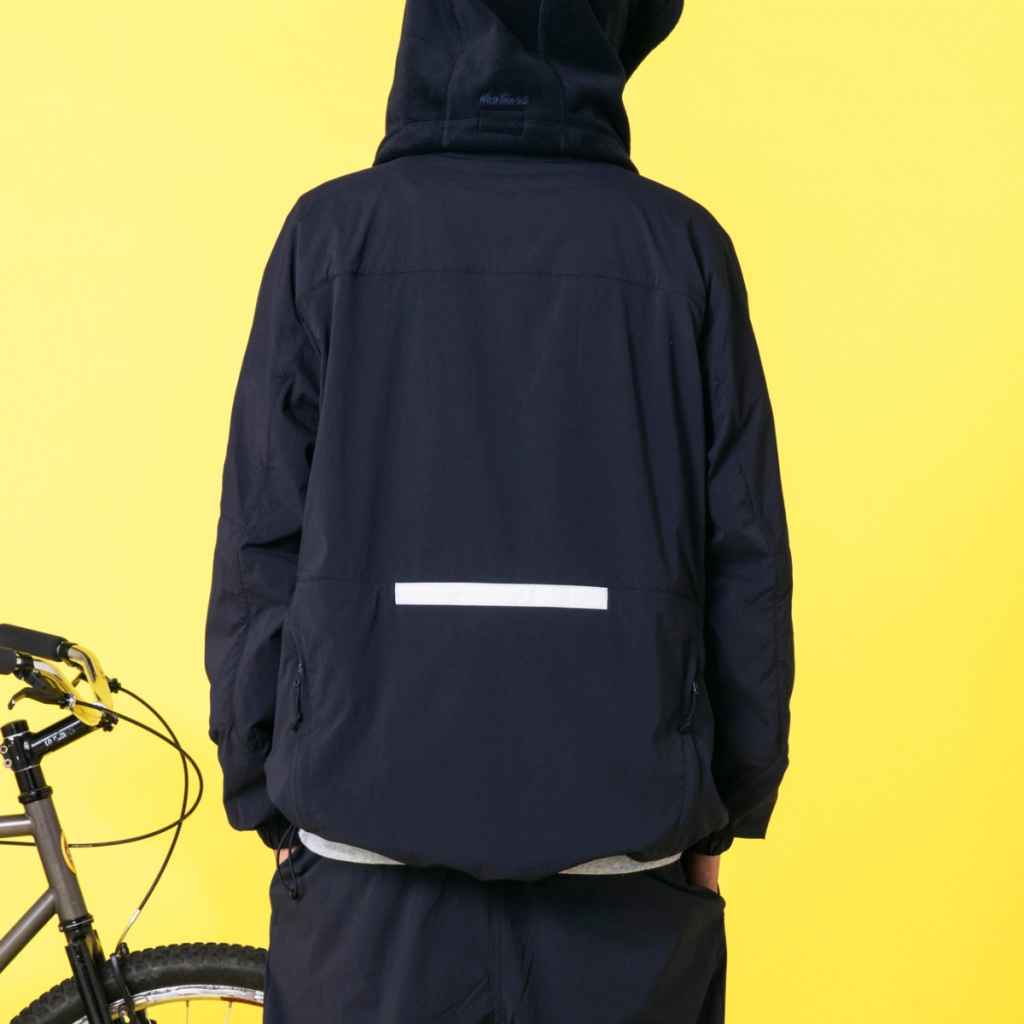 WILD THINGS×BLUE LUG* bike shell jacket (navy) - BLUE LUG