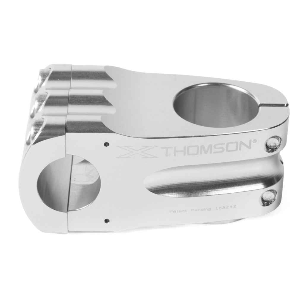 THOMSON* bmx stem (22.2mm/0°/silver) - BLUE LUG ONLINE STORE