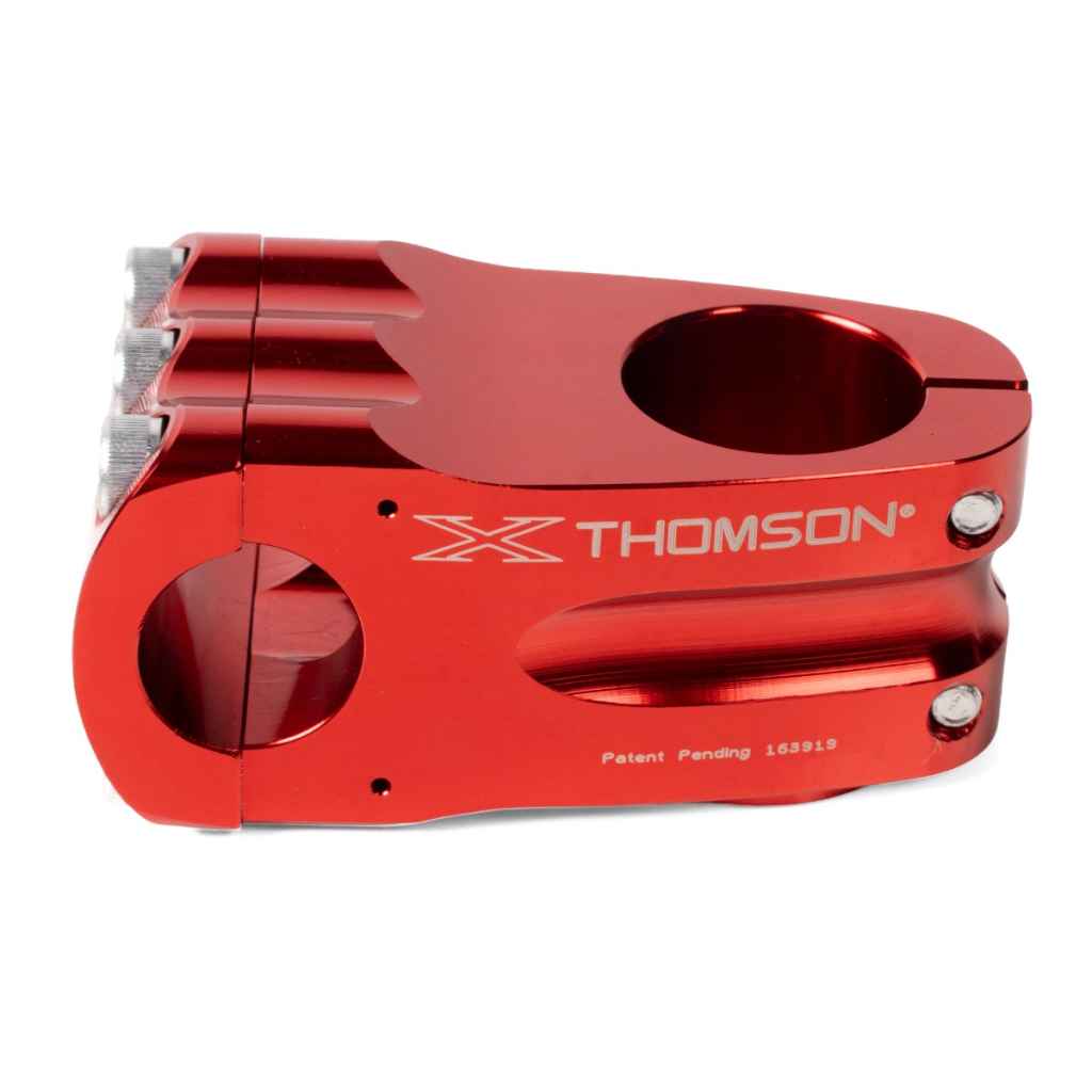 THOMSON* bmx stem (22.2mm/0°/red) - BLUE LUG ONLINE STORE