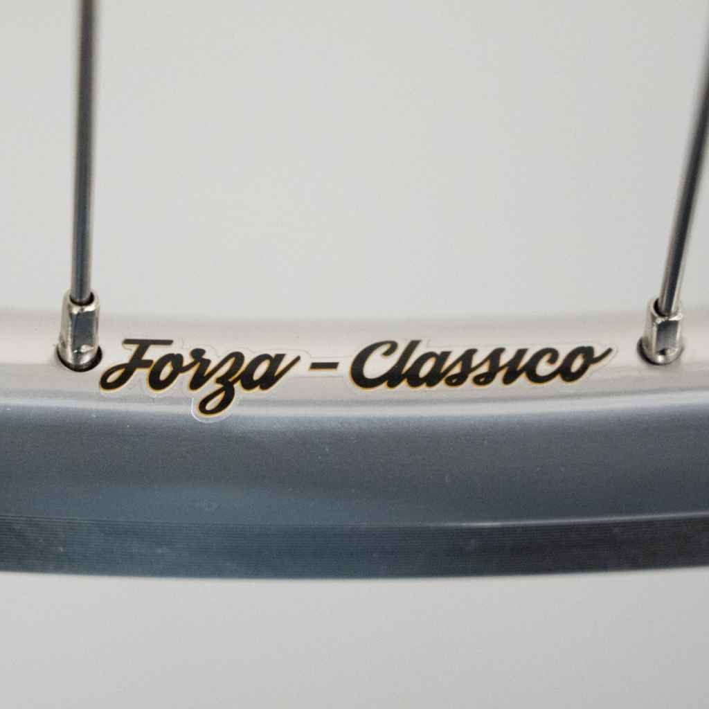 PHIL WOOD×FORZA classico track wheel (low flange/silver) - BLUE