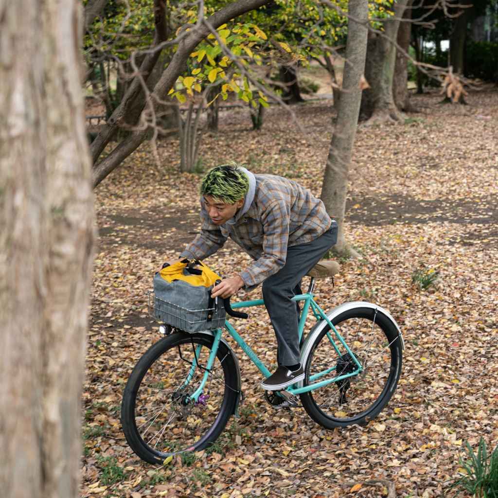 FIFTH SEASON* squall sack (orange top/tan bottom /137) - BLUE LUG