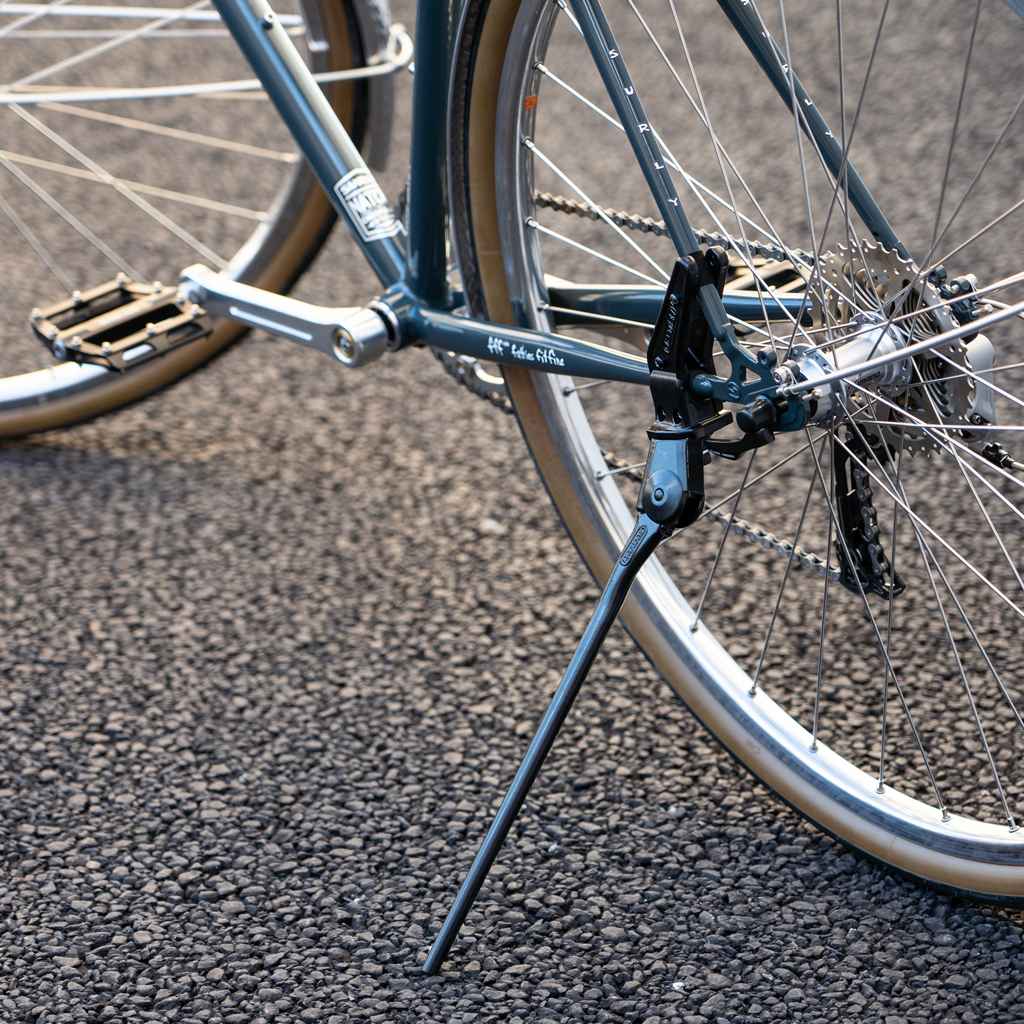 GREENFIELD* rear mount kick stand (black) - BLUE LUG ONLINE
