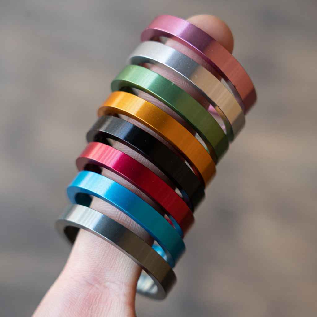 BLUE LUG* 1-1/8inch aluminium color spacer - BLUE LUG ONLINE