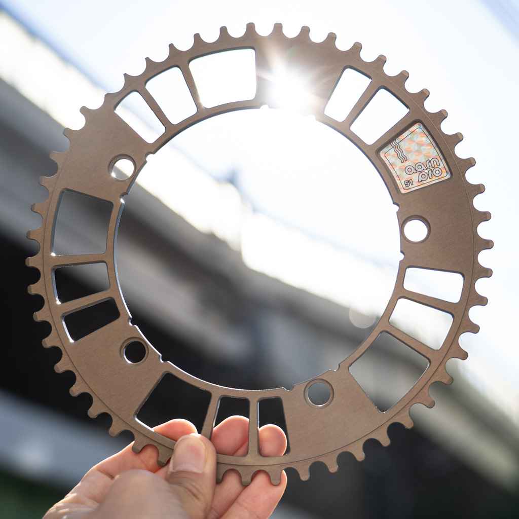 パーツ AARN pro track chainring (titan) AARN* pro track chainring (titan) - BLUE LUG ONLINE STORE