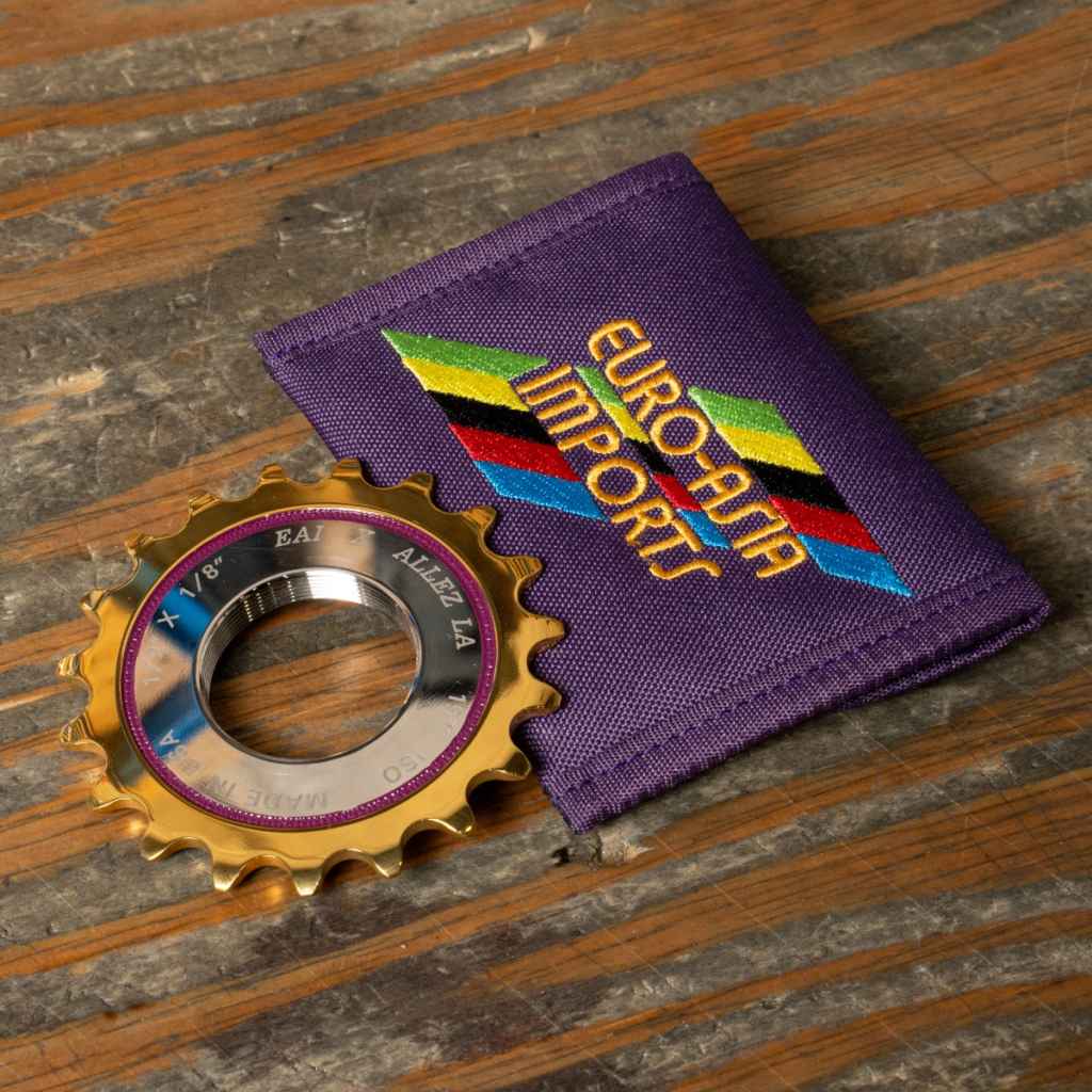 EURO-ASIA IMPORTS × ALLEZ LA* gold medal pro track cog (19t