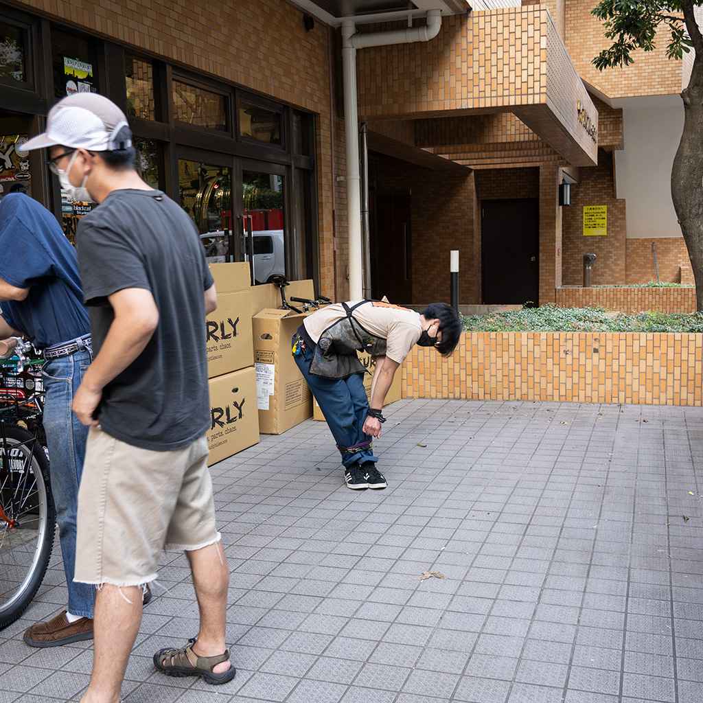 BLUE LUG* flat bungee (green) - BLUE LUG ONLINE STORE