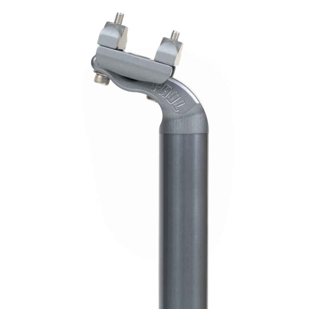 PAUL* tall and handsome seatpost (pewter) - BLUE LUG ONLINE