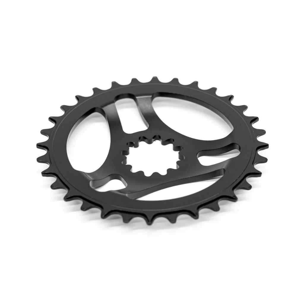 MIDDLEBURN* RS8/RS7 X-type uno chainring (black) - BLUE LUG ONLINE