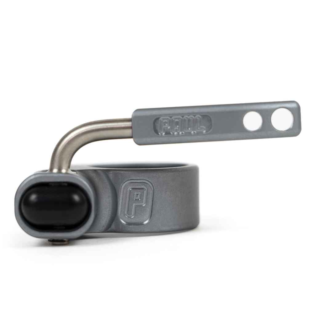 PAUL* quick release seatpost collar (pewter/black) - BLUE