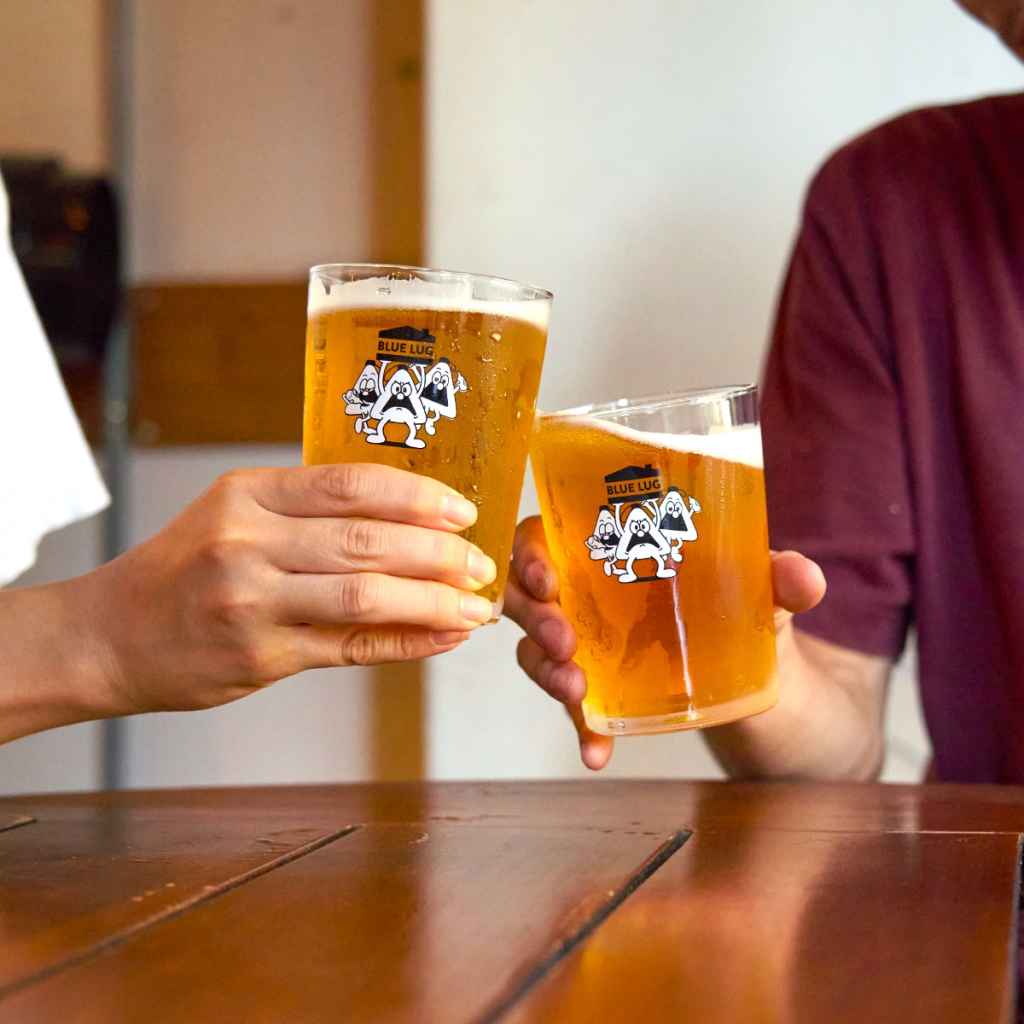 BLUE LUG* all-star pint glass (510ml) - BLUE LUG ONLINE STORE