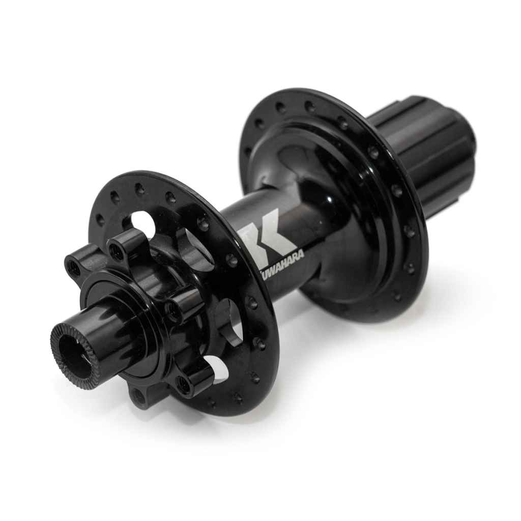 KUWAHARA* diavolo v3 boost hub rear (black) - BLUE LUG