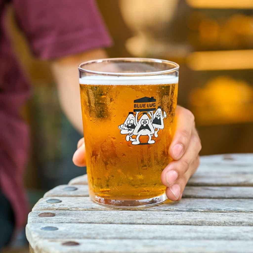 BLUE LUG* all-star pint glass (510ml) - BLUE LUG ONLINE STORE