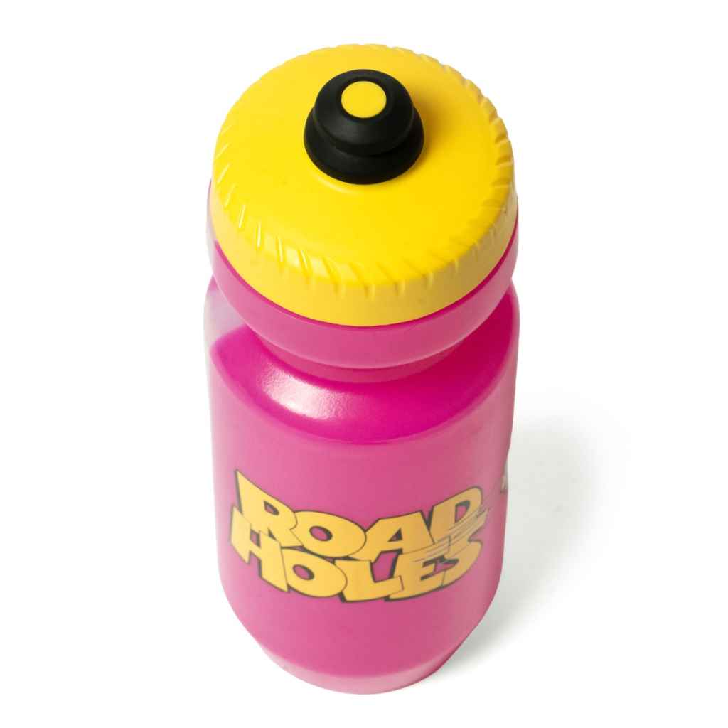 ROAD HOLES* the orange man water bottle (pink) - BLUE LUG ONLINE STORE