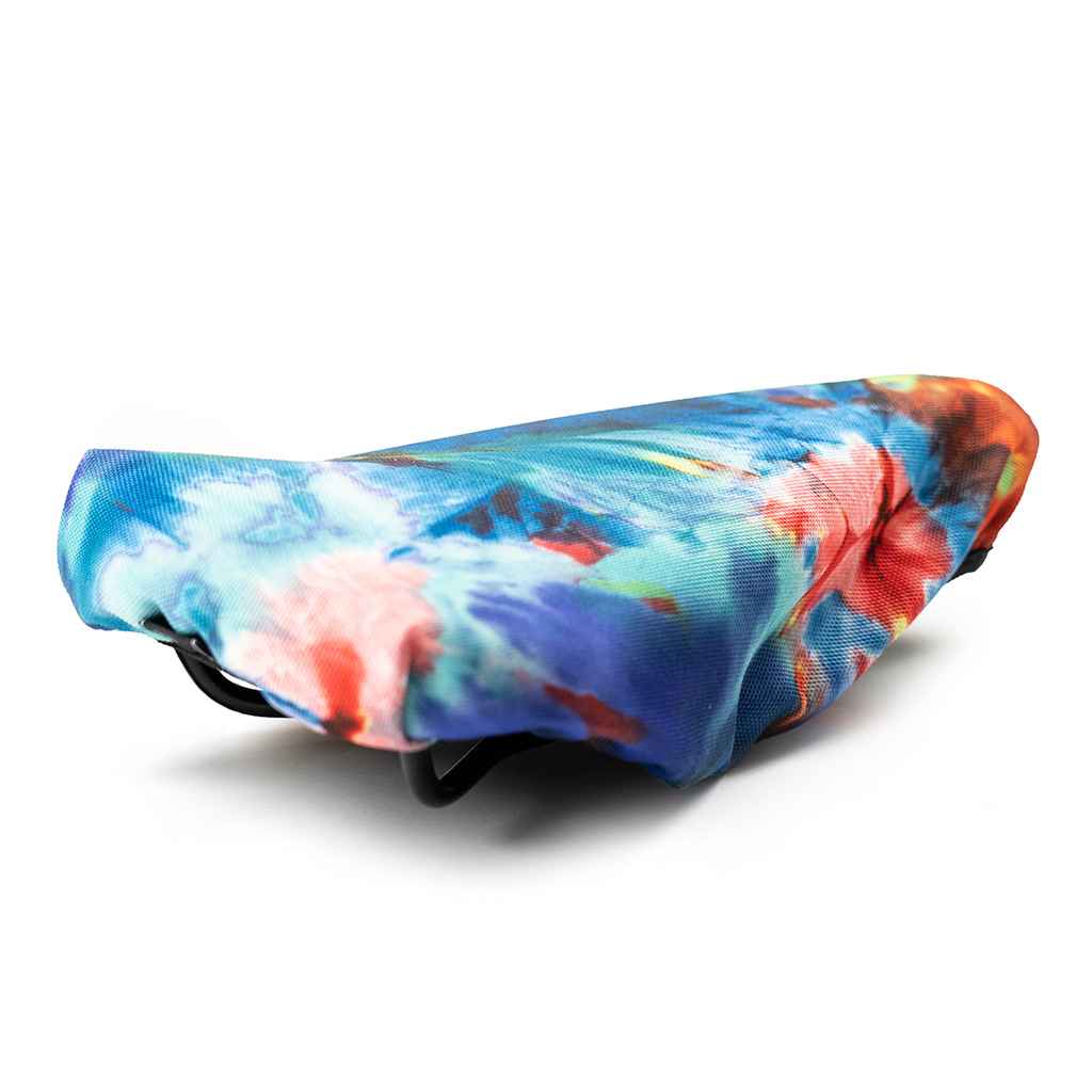 BLUE LUG* saddle cover (tiedye) - BLUE LUG ONLINE STORE