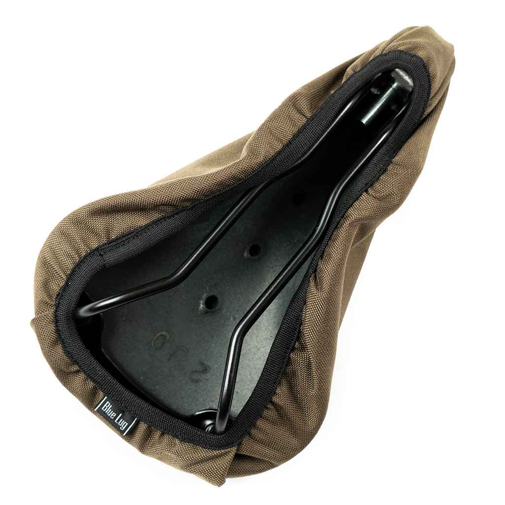 BLUE LUG* saddle cover (cordura/brown) - BLUE LUG ONLINE STORE