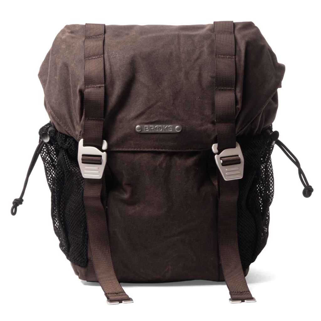 BROOKS* half haul pannier (seal brown) - BLUE LUG ONLINE STORE