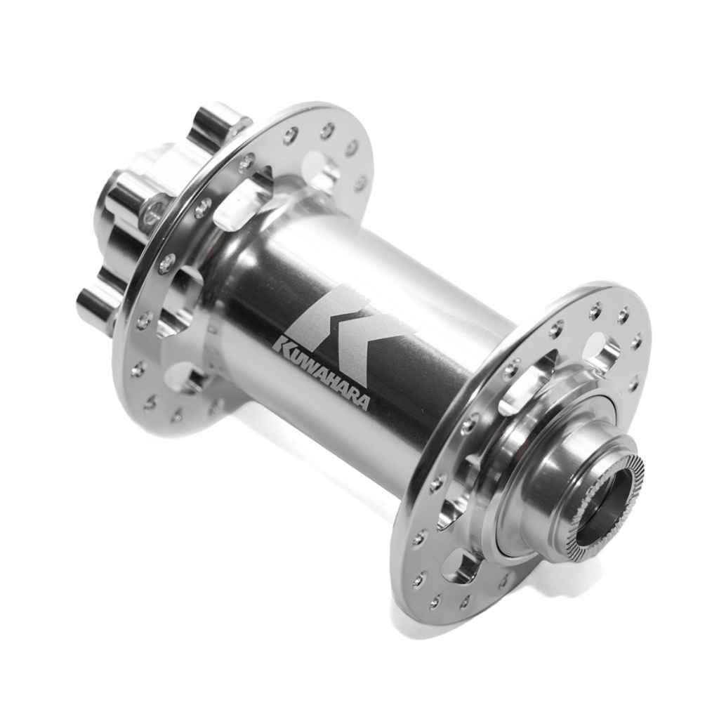 ホットプレート セール front hub boost v2 diavolo KUWAHARA* (silver) LUG BLUE - パーツ