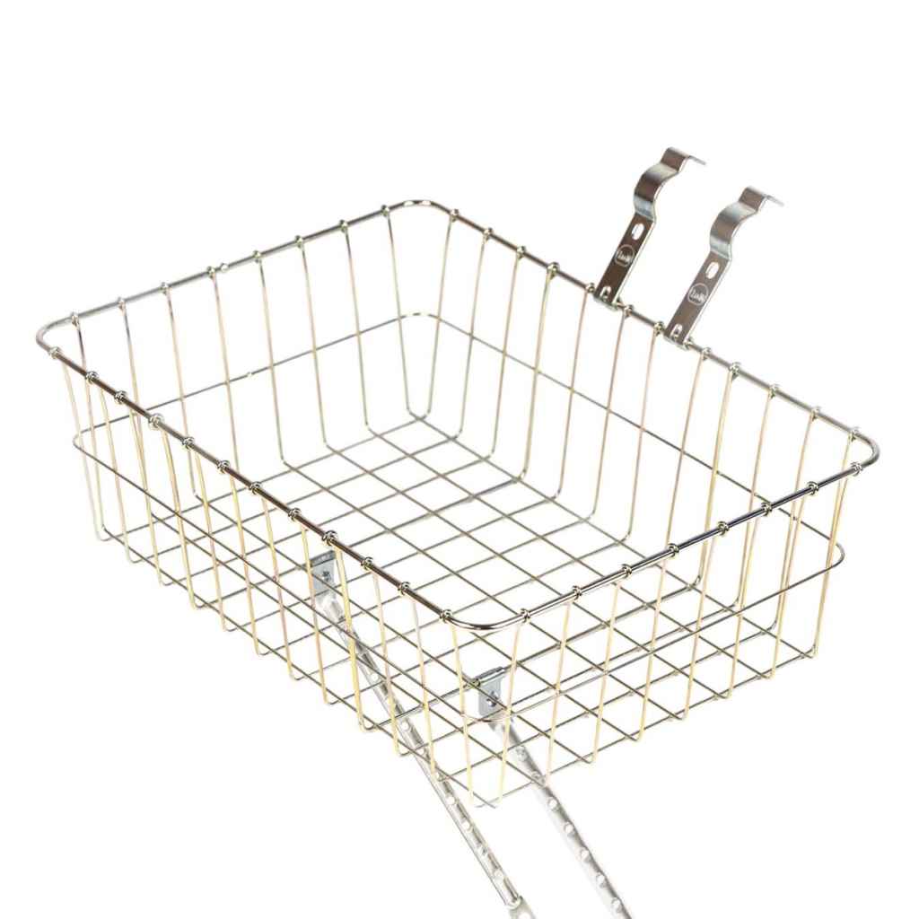 WALD* multi fit 139 front basket (large/nickel) - BLUE LUG