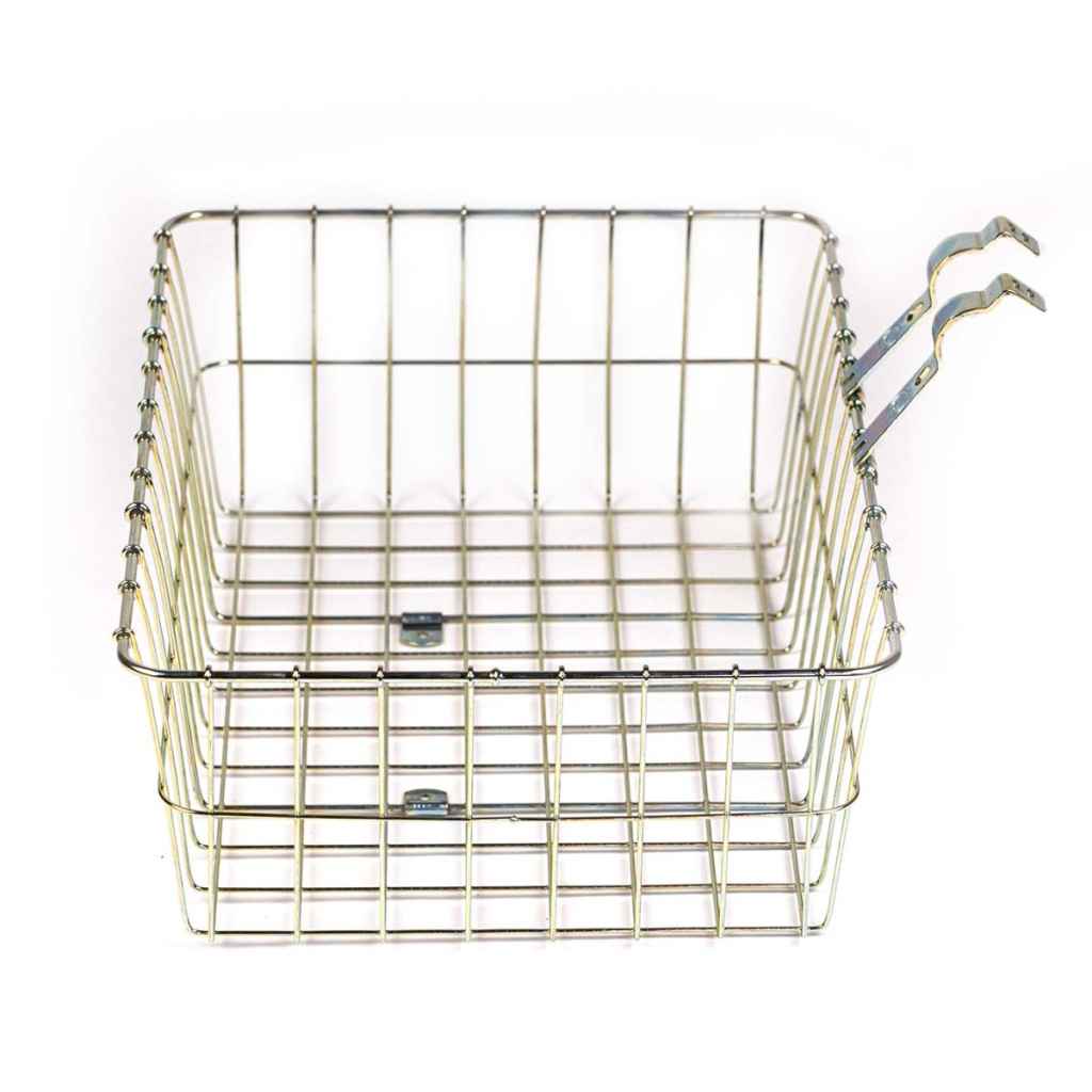 WALD* multi fit 139 front basket (large/nickel) - BLUE LUG