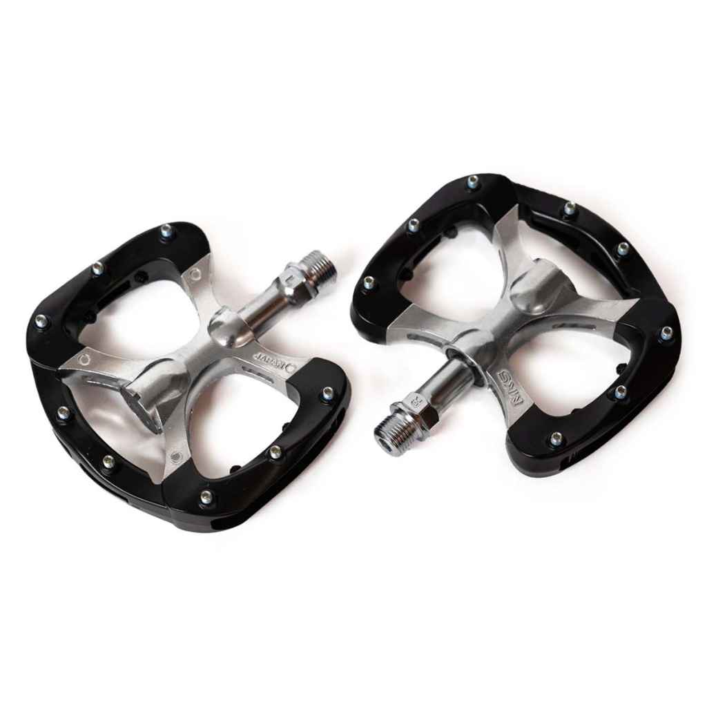 プレッツェルページ MKS* pretzel pedal BL special (black body/silver cage