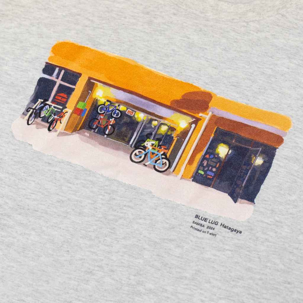 新品未使用　Tシャツ　Mサイズ　ブルーラグ　blue lug BLUE LUG* bloolugbikeshop t-shirt (navy) - BLUE LUG ONLINE STORE