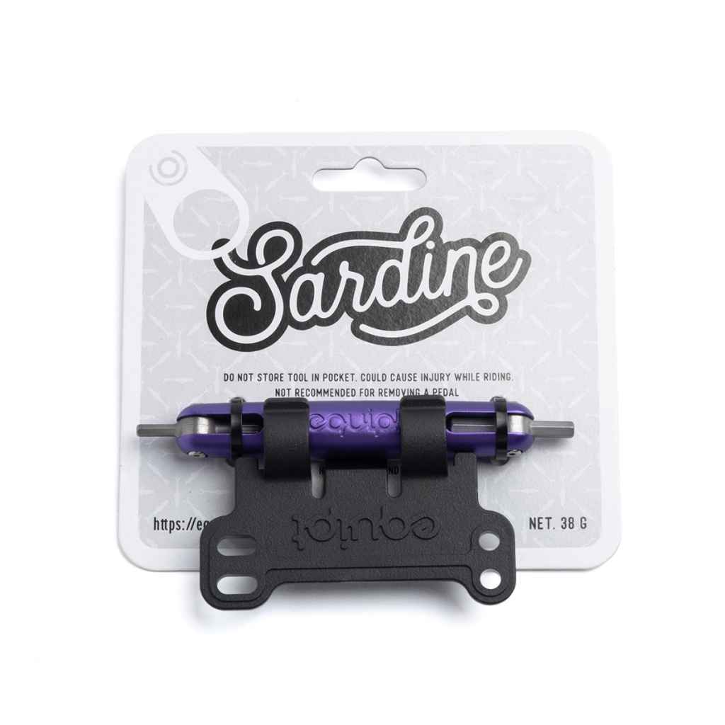 EQUIPT* sardine (matte purple) - BLUE LUG ONLINE STORE