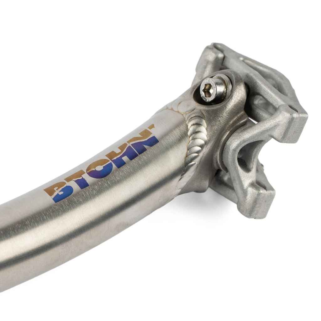 BTCHN* Ti offset seatpost (plain/27.2) - BLUE LUG ONLINE STORE