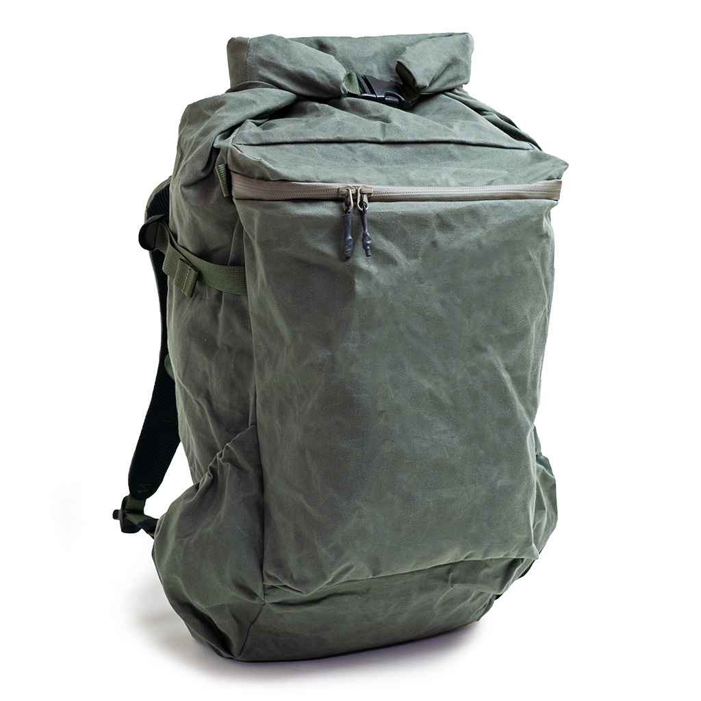BLUE LUG* chimney 35 (waxed canvas/olive) - BLUE LUG ONLINE STORE