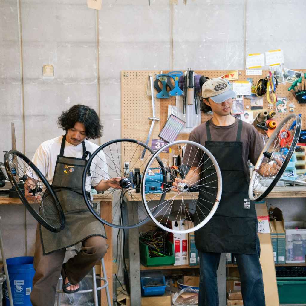FAIRWEATHER×VELOCITY* blunt ss all road wheel 650b (silver) - BLUE