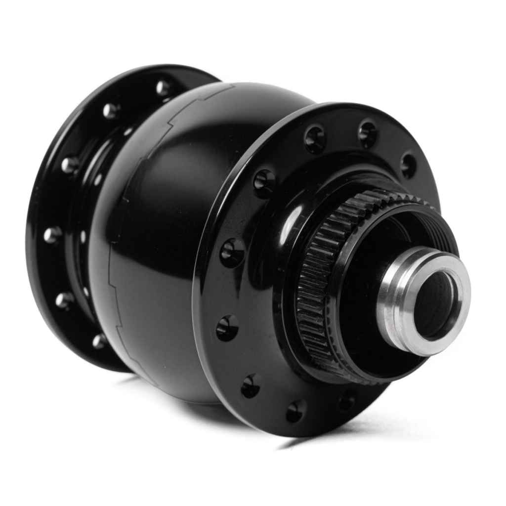 SON NABENDYNAMO* SON delux 12mm center lock disc (black) - BLUE